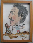 Karikatuur - zelfportret